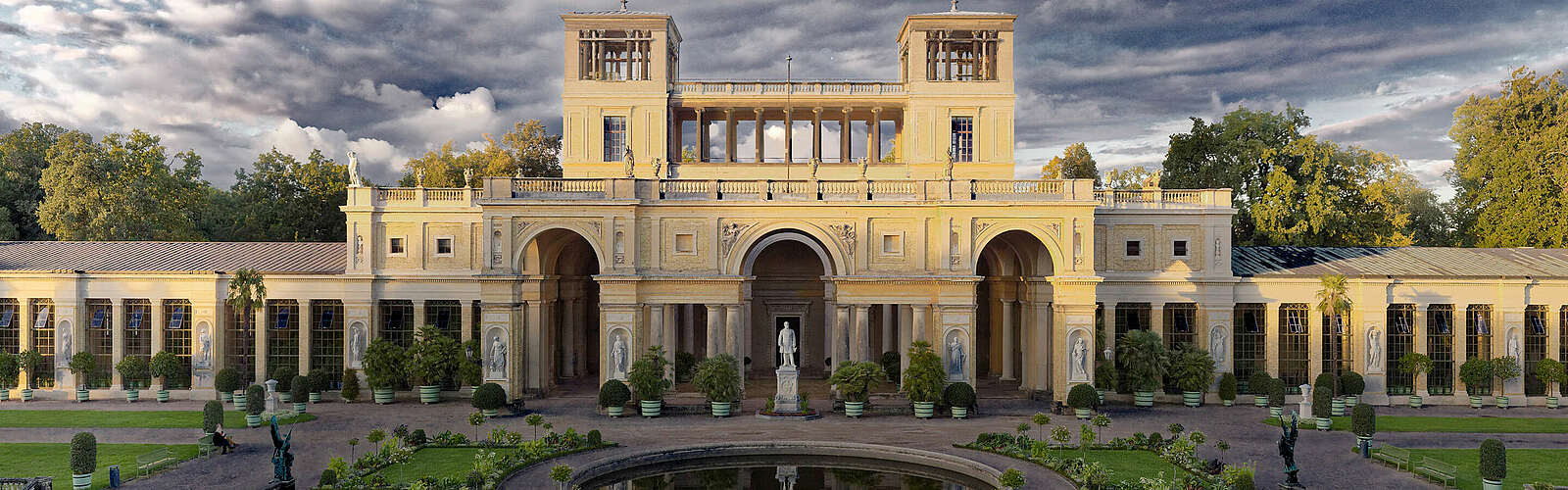 Orangerieschloss im Park Sanssouci,
        
    

        Foto: PMSG/SPSG/André Stiebitz