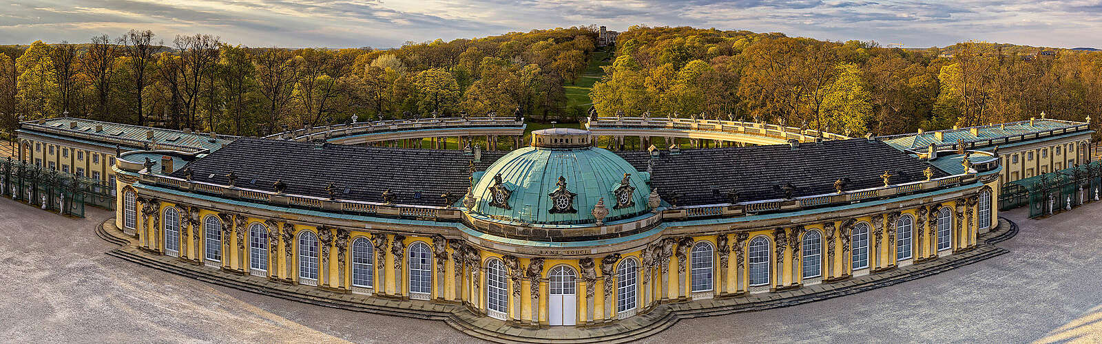 Schloss Sanssouci,
        
    

        Foto: PMSG/SPSG/André Stiebitz